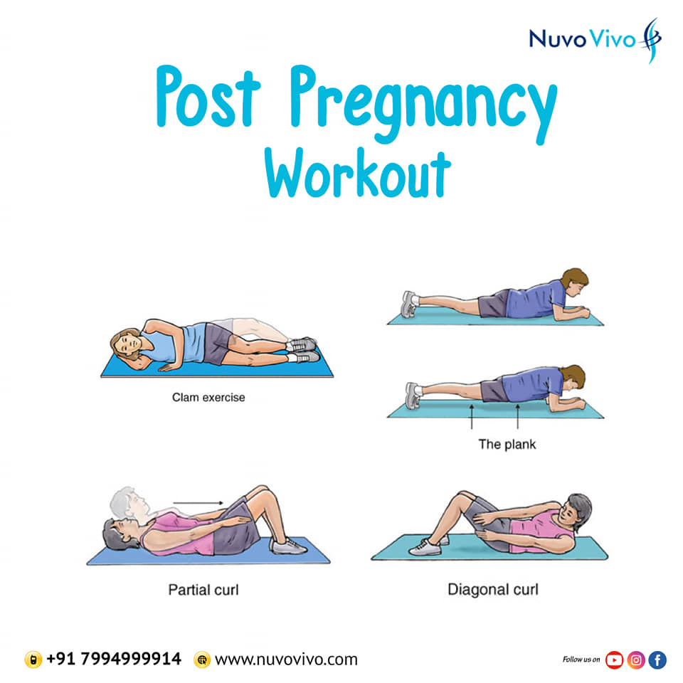 Post pregnancy workout